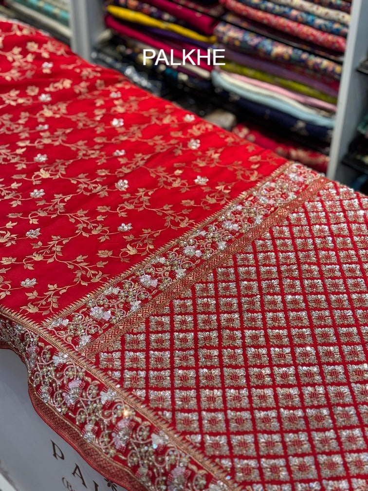 Banarasi Jaal Embroidery