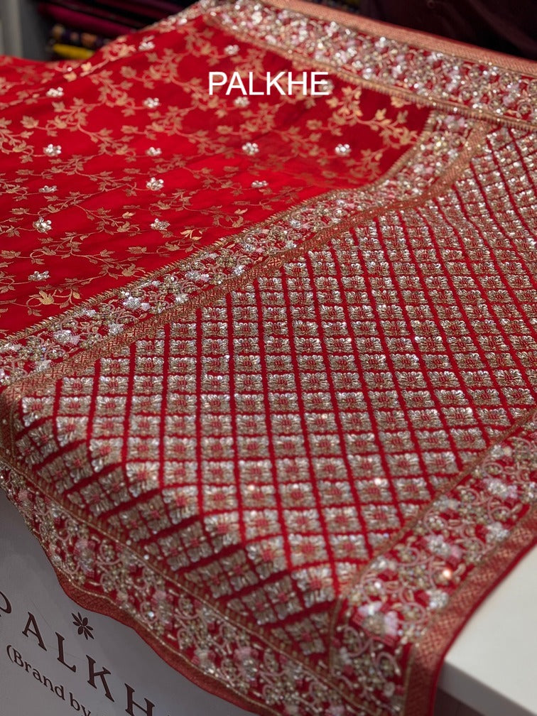 Banarasi Jaal Embroidery