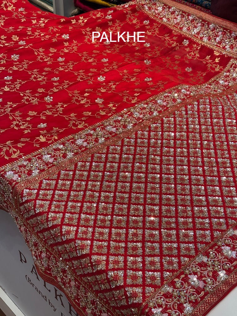 Banarasi Jaal Embroidery